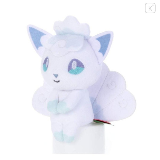 Japan Pokemon Chokkorisan Sitting Plush Doll - Alolan Vulpix - 2