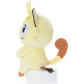 Japan Pokemon Chokkorisan Sitting Plush Doll - Meowth - 3