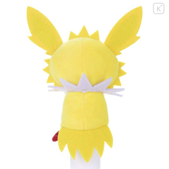 Japan Pokemon Chokkorisan Sitting Plush Doll - Eevee Evolution : Jolteon - 3