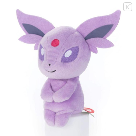 Japan Pokemon Chokkorisan Sitting Plush Doll - Eevee Evolution : Espeon - 2