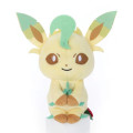 Japan Pokemon Chokkorisan Sitting Plush Doll - Eevee Evolution : Leafeon - 1