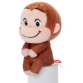 Japan Curious George Chokkorisan Sitting Plush Doll - 3