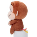 Japan Curious George Chokkorisan Sitting Plush Doll - 4