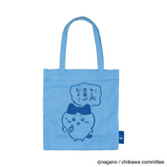 Japan Chiikawa Embroidered Mini Tote Bag - Hachiware : Blue Fried Crab