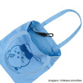Japan Chiikawa Embroidered Mini Tote Bag - Hachiware : Blue Fried Crab - 3