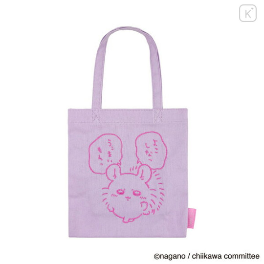 Japan Chiikawa Embroidered Mini Tote Bag - Momonga - 1