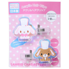 Japan Sanrio Acrylic Clip Set - Sugarbunnies : Chef