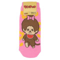 Japan Monchhichi Socks - Flower Pink Yellow - 1