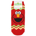 Japan Sesame Street Socks - Elmo Happy Face - 1
