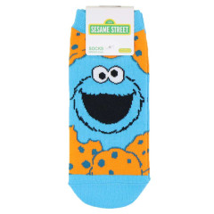 Japan Sesame Street Socks - Cookie Monster Happy Face