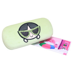 Japan The Powerpuff Girls Glasses Case - Buttercup Sunglasses Embroidered