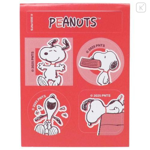 Japan Peanuts Letter Envelope Set - Snoopy & Woodstock : Comic Red - 4
