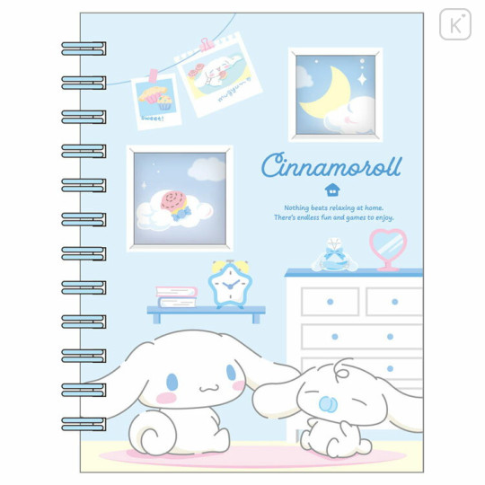 Japan Sanrio Sticker Book with Photo Pocket - Cinnamoroll - 1