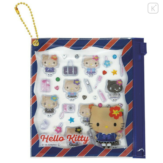 Japan Sanrio Mini Sticker with Slider Case - Hello Kitty : Blazer - 1