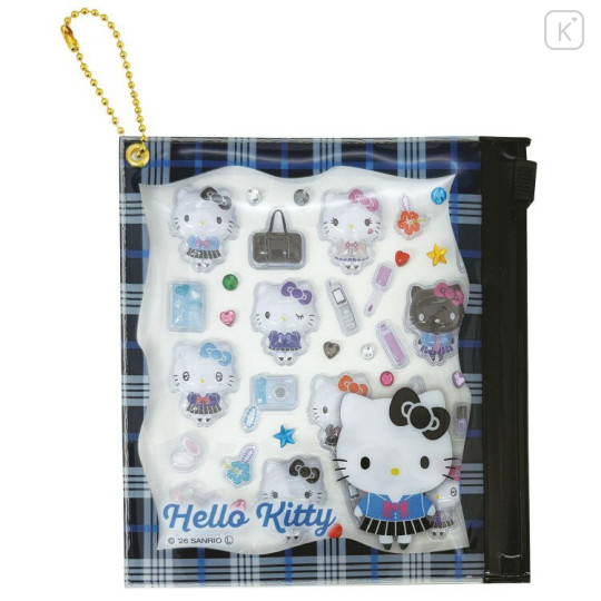 Japan Sanrio Mini Sticker with Slider Case - Hello Kitty : Sailor Suit - 1