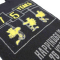 Japan Peanuts Rootote Pochette Crossbody Shoulder Bag - Woodstock : 75th Anniversary Happiness Celebration Black - 4