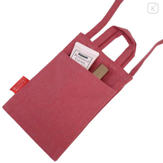 Japan Peanuts Rootote Pochette Crossbody Shoulder Bag - Snoopy : 75th Anniversary Happiness Celebration Red - 2