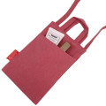 Japan Peanuts Rootote Pochette Crossbody Shoulder Bag - Snoopy : 75th Anniversary Happiness Celebration Red - 2