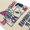 Japan Peanuts Rootote Pochette Crossbody Shoulder Bag - Snoopy : 75th Anniversary Happiness Celebration Yellow - 4