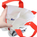 Japan Peanuts Rootote 2way Crossbody Shoulder Tote Bag - Snoopy : Lightweight White Red - 3
