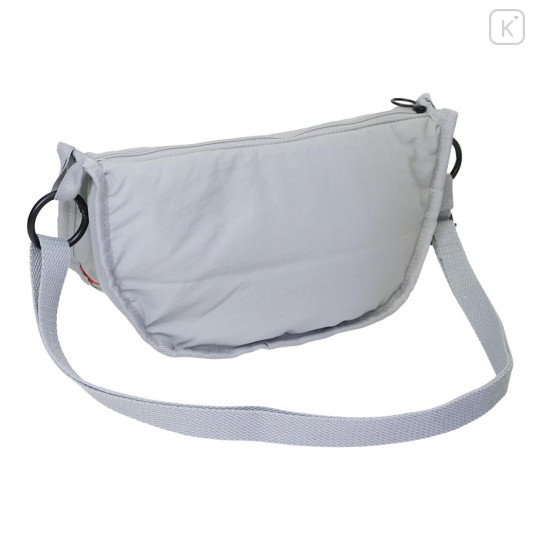 Japan Peanuts Rootote Shoulder Crossbody Bag - Snoopy : Grey Blue - 2