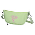 Japan Peanuts Rootote Shoulder Crossbody Bag - Snoopy : Light Green Pink - 1