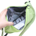Japan Peanuts Rootote Shoulder Crossbody Bag - Snoopy : Light Green Pink - 4