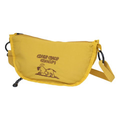 Japan Peanuts Rootote Shoulder Crossbody Bag - Snoopy : Yellow