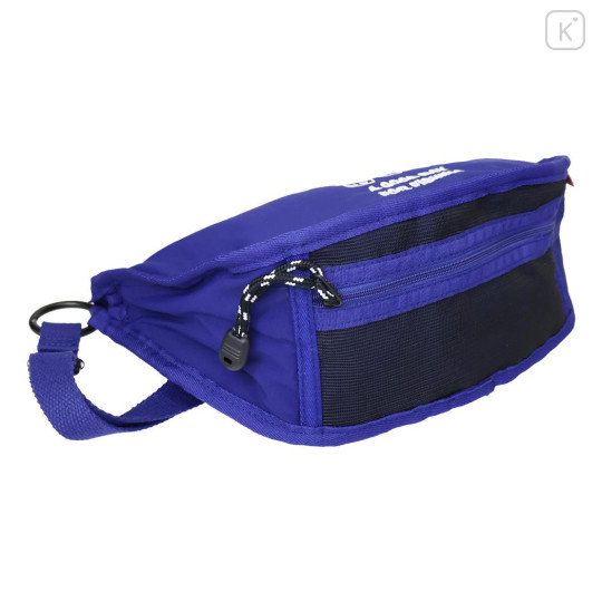 Japan Peanuts Rootote Shoulder Crossbody Bag - Snoopy : Blue White - 3
