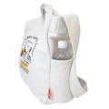 Japan Peanuts Rootote 2way Crossbody Shoulder Tote Bag - Snoopy : Charlie Writing - 3