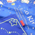 Japan Sanrio Rootote Satin Eco Shopping Bag - Hello Kitty : Tablo Scarf Style Zodiac Sign - 5