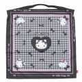 Japan Sanrio Rootote Satin Eco Shopping Bag - Hello Kitty : Tablo Scarf Style Houndstooth - 1