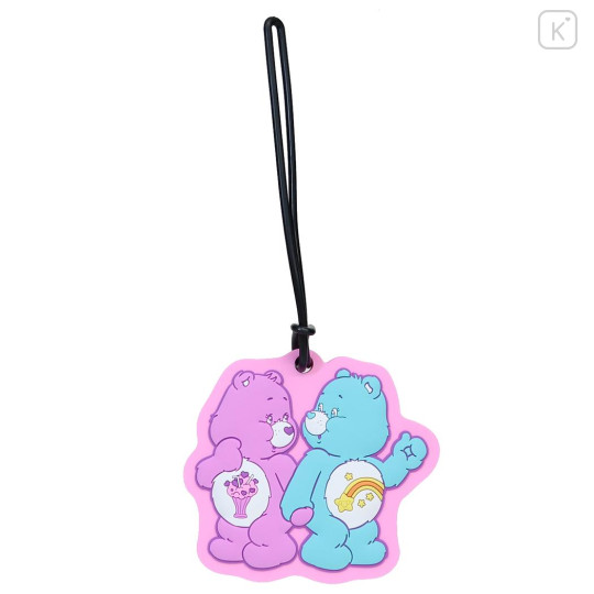 Japan Care Bears Luggage Tag - Share Bear & Wish Bear Pink - 1