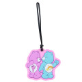 Japan Care Bears Luggage Tag - Share Bear & Wish Bear Pink - 1