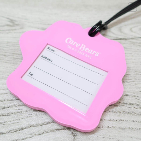 Japan Care Bears Luggage Tag - Share Bear & Wish Bear Pink - 2