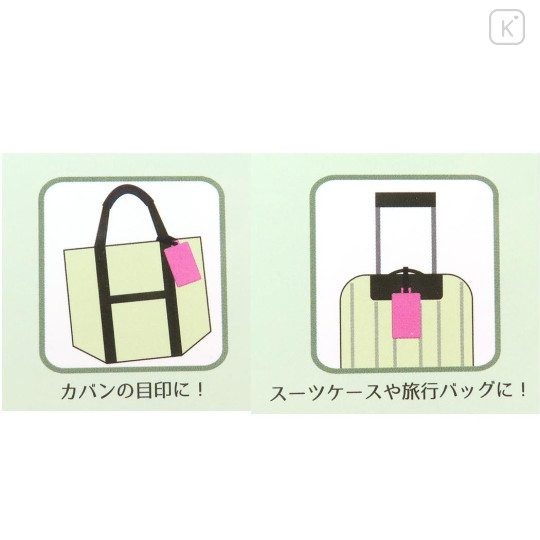 Japan Tom and Jerry Luggage Tag - Jerry In Shock - 3