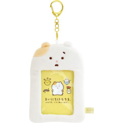 Japan San-x Fluffy Photo Keychain - Mainichi Hamuchima : 2nd Edition