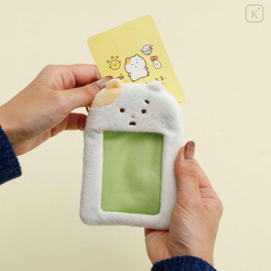 Japan San-x Fluffy Photo Keychain - Mainichi Hamuchima : 2nd Edition - 4