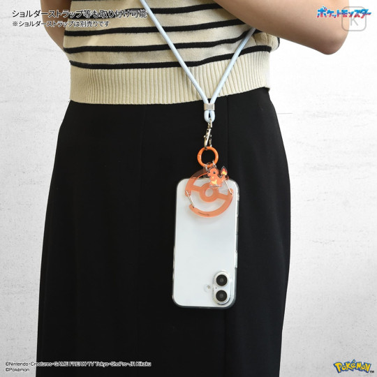 Japan Pokemon Multi Ring Plus with Clear Carabiner - Charmander - 6