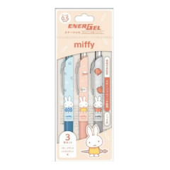 Japan Miffy EnerGel Gel Pen Set - Miffy