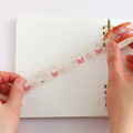 Japan Miffy Clear Masking Tape with Aurora Foil - Miffy : Happy Dance - 3