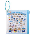 Japan Crayon Shin-chan Mini Sticker with Slider Case - Shinnosuke Nohara : Blue - 1