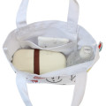 Japan Miffy Mini Tote Bag - Miffy : Flower Bloom - 3