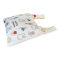 Japan Miffy Eco Shopping Bag With Pocket - Miffy : Flower Bloom - 2