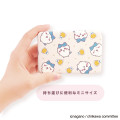 Japan Chiikawa Palm-Sized Accessory Case with Mirror - Hachiware : Happy - 4
