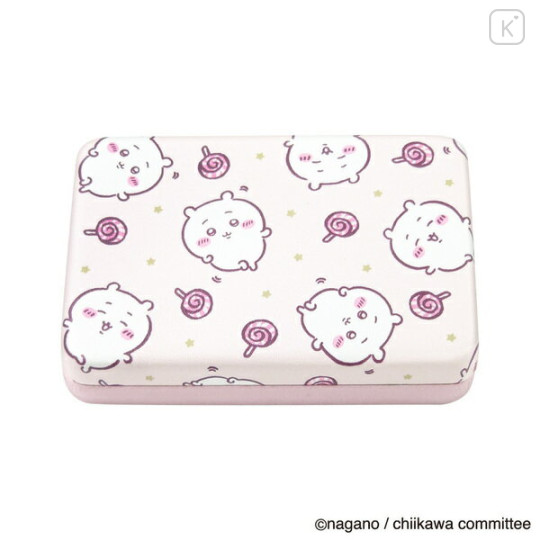 Japan Chiikawa Palm-Sized Accessory Case with Mirror - Chiikawa : Happy - 1