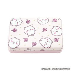 Japan Chiikawa Palm-Sized Accessory Case with Mirror - Chiikawa : Happy