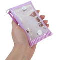 Japan Monchhichi Clear Multi Case with Carabiner (S) - Colors Purple - 2