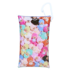 Japan Monchhichi Clear Multi Case with Carabiner (S) - Colors