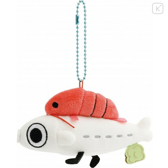 Japan San-x Keychain Plush - Always Together Shirasu Corps - 1